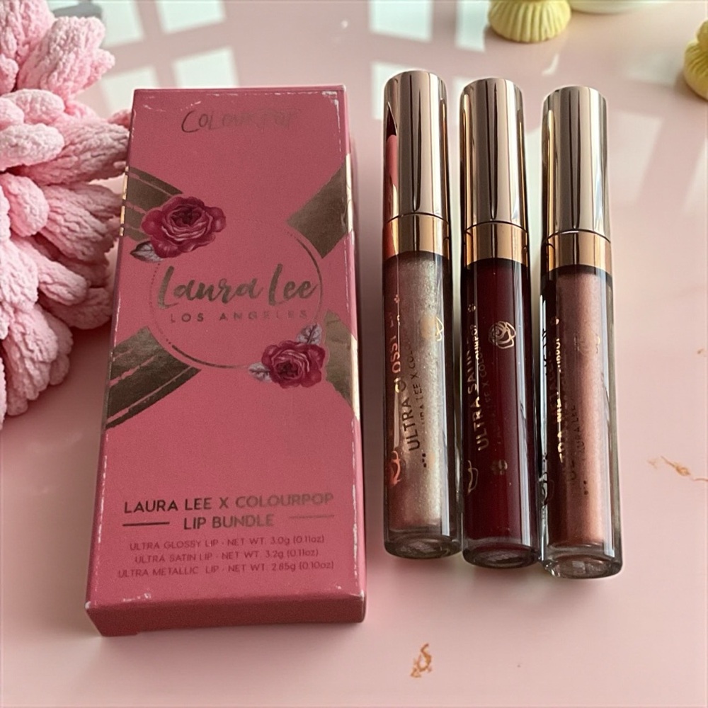 Laura Lee Los Angeles x ColourPop Lip Bundle